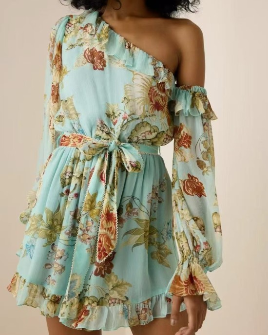          Комбинезон цветочным принтом