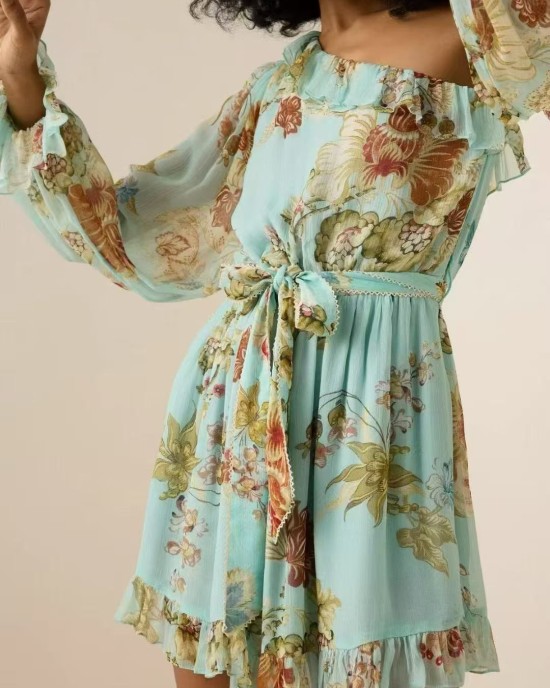          Комбинезон цветочным принтом