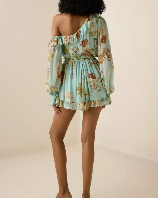          Комбинезон цветочным принтом