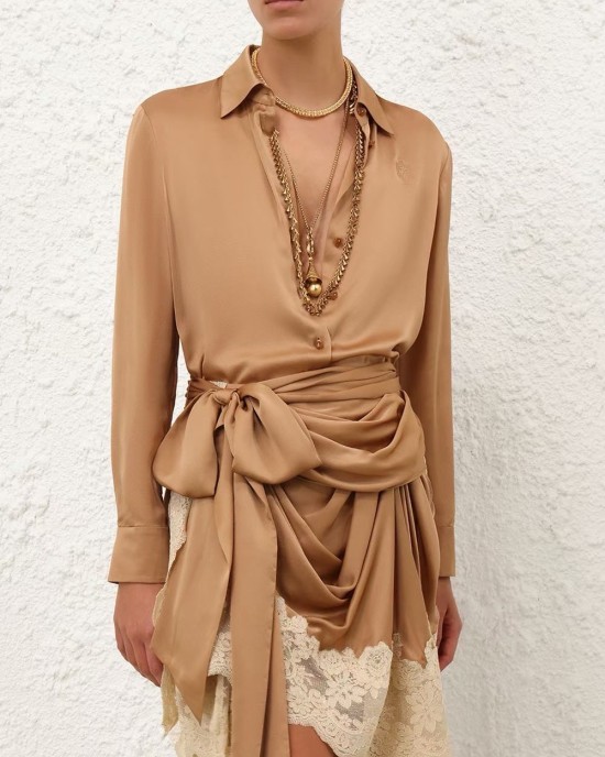 Блузка Zero из шёлка 