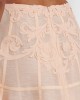          Юбка c вышитым узором