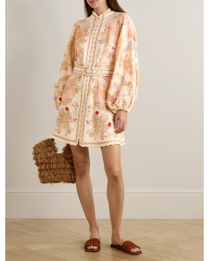          Платье Golden персиковое