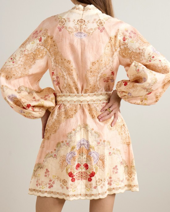       Платье Golden персиковое