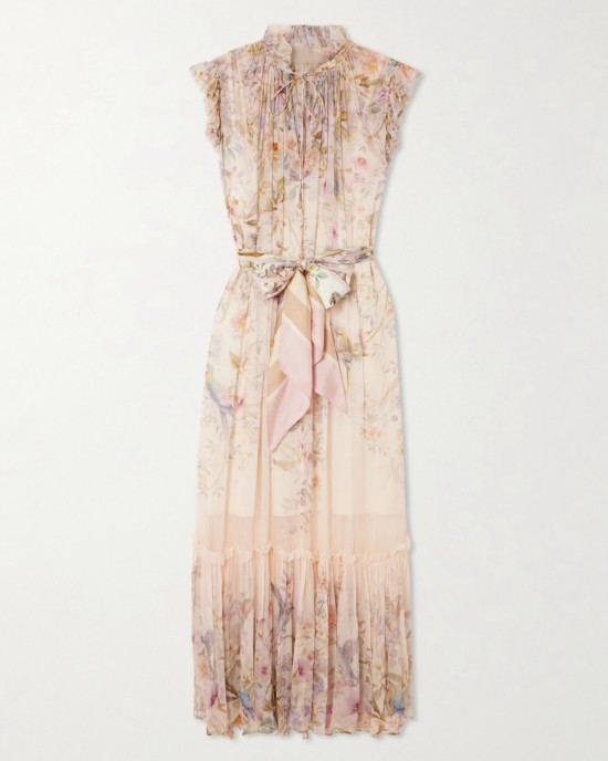          Платье Rossa c оборками 