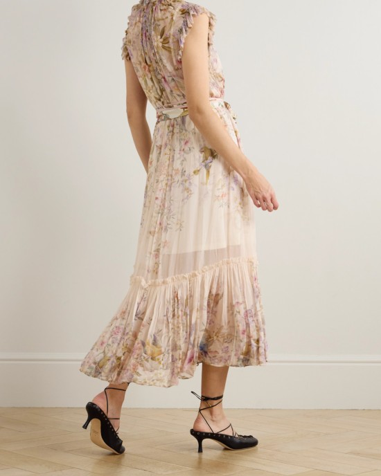          Платье Rossa c оборками 