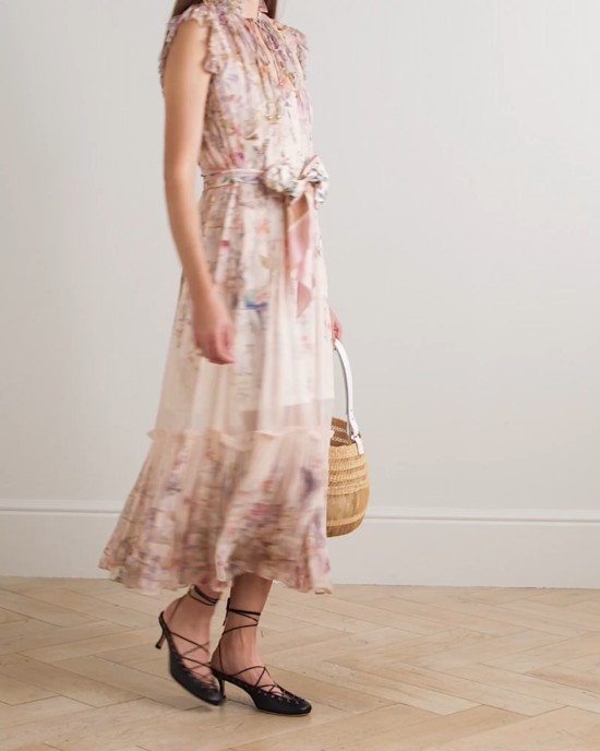          Платье Rossa c оборками 